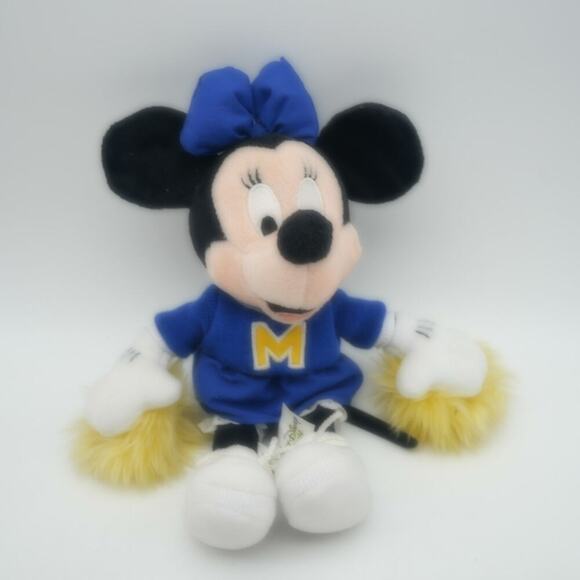 Lot of Vintage Minnie Mouse Disney Store Bean Bag Plush Claus Cheerleader Ruby - Picture 14 of 16